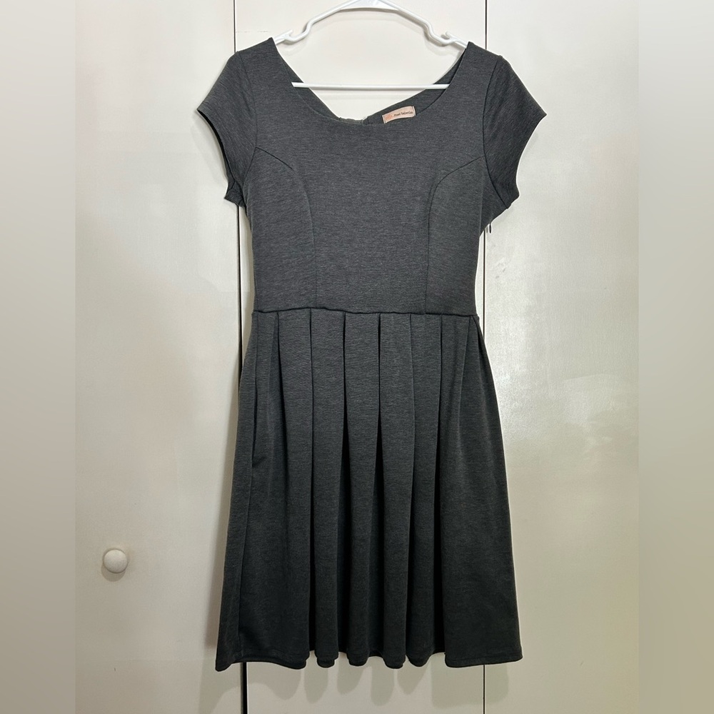 Grey Midi Dress